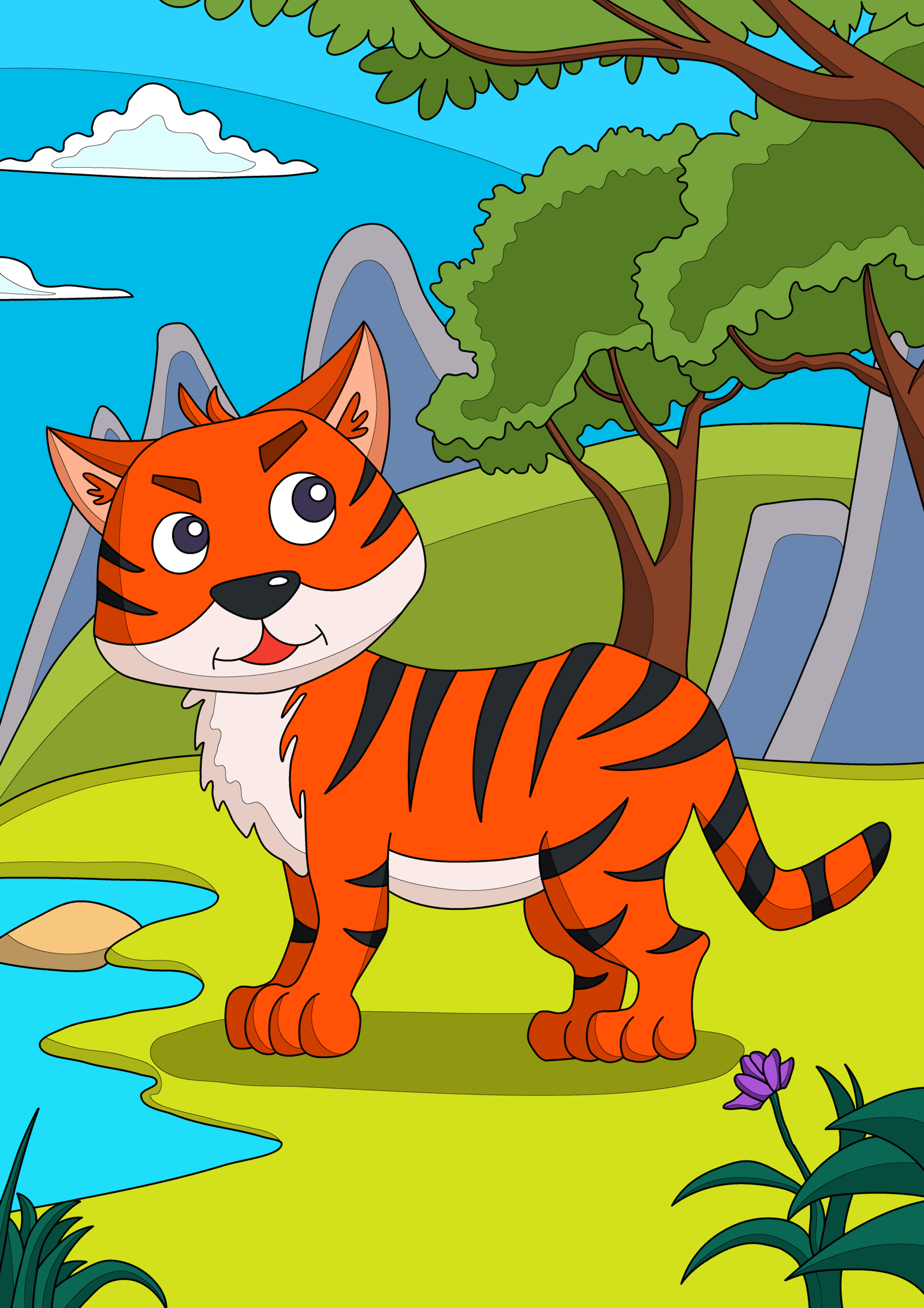 Timmy the Tiger’s Big Roar