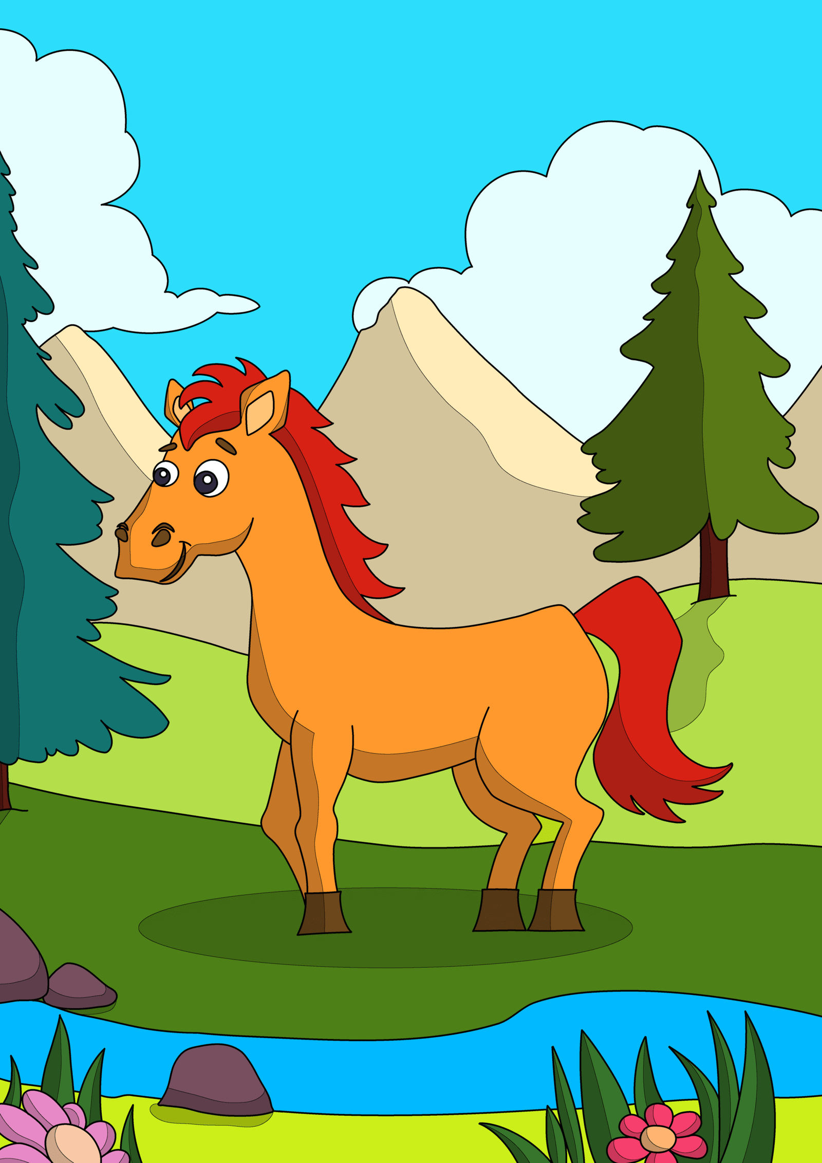 Barnaby the Brave Horse