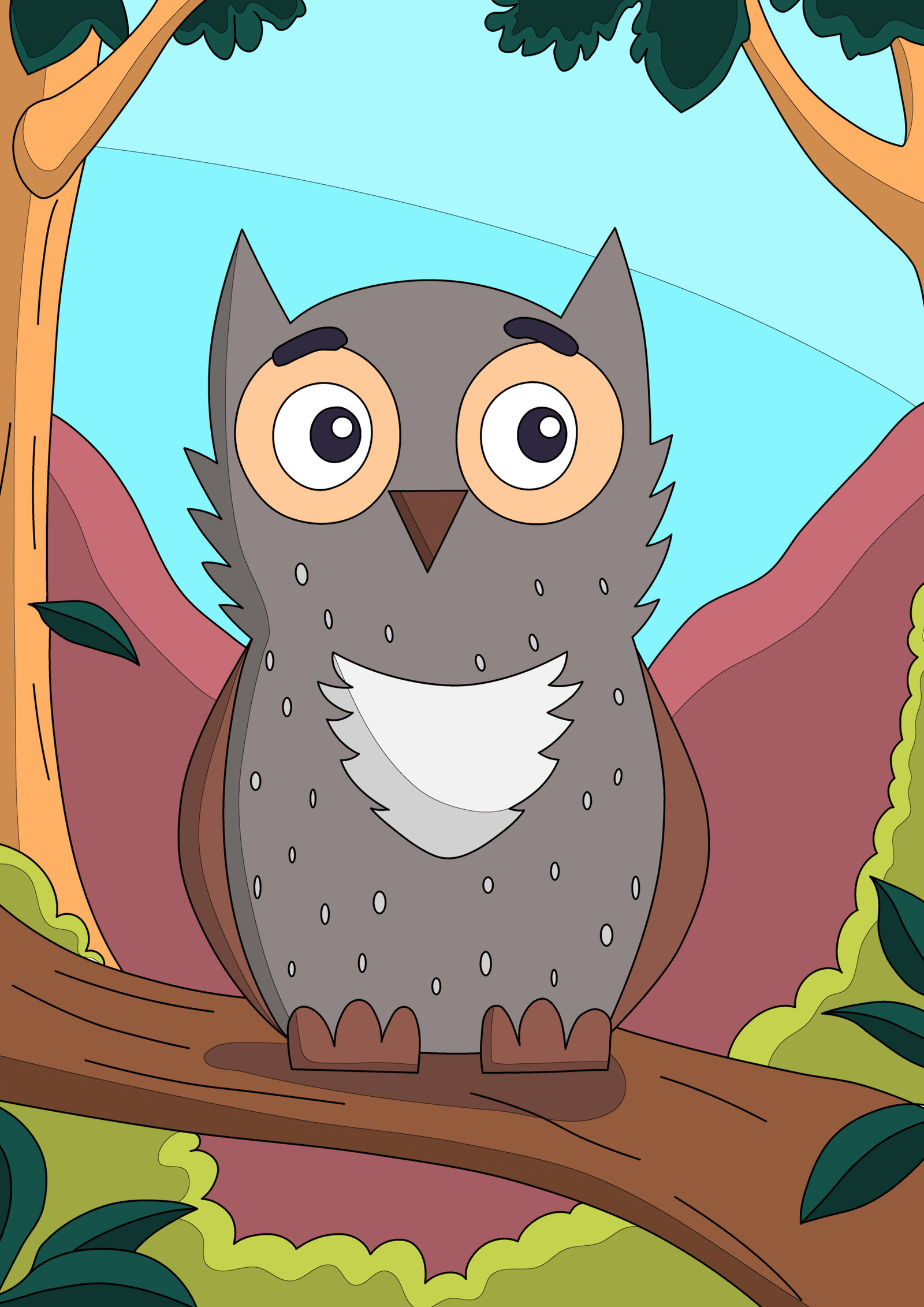 Oliver the Owl Who Loved the Day