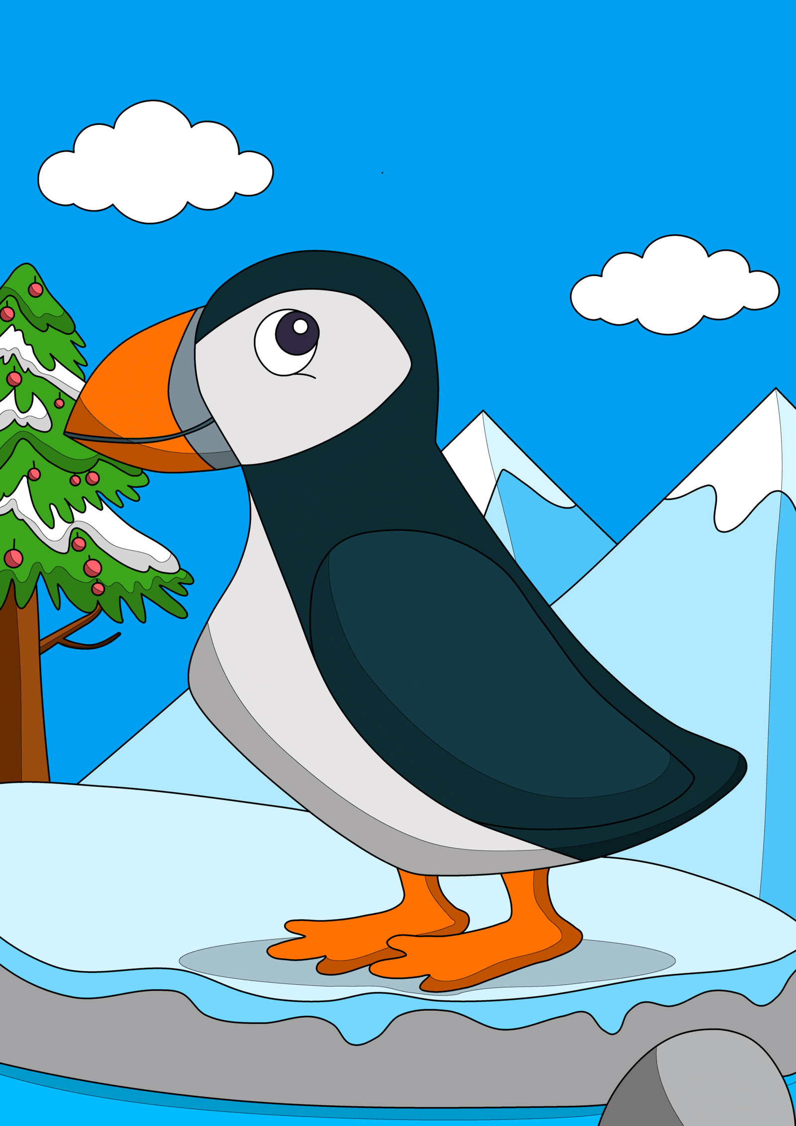 Percy the Puffin and the Missing Pebble