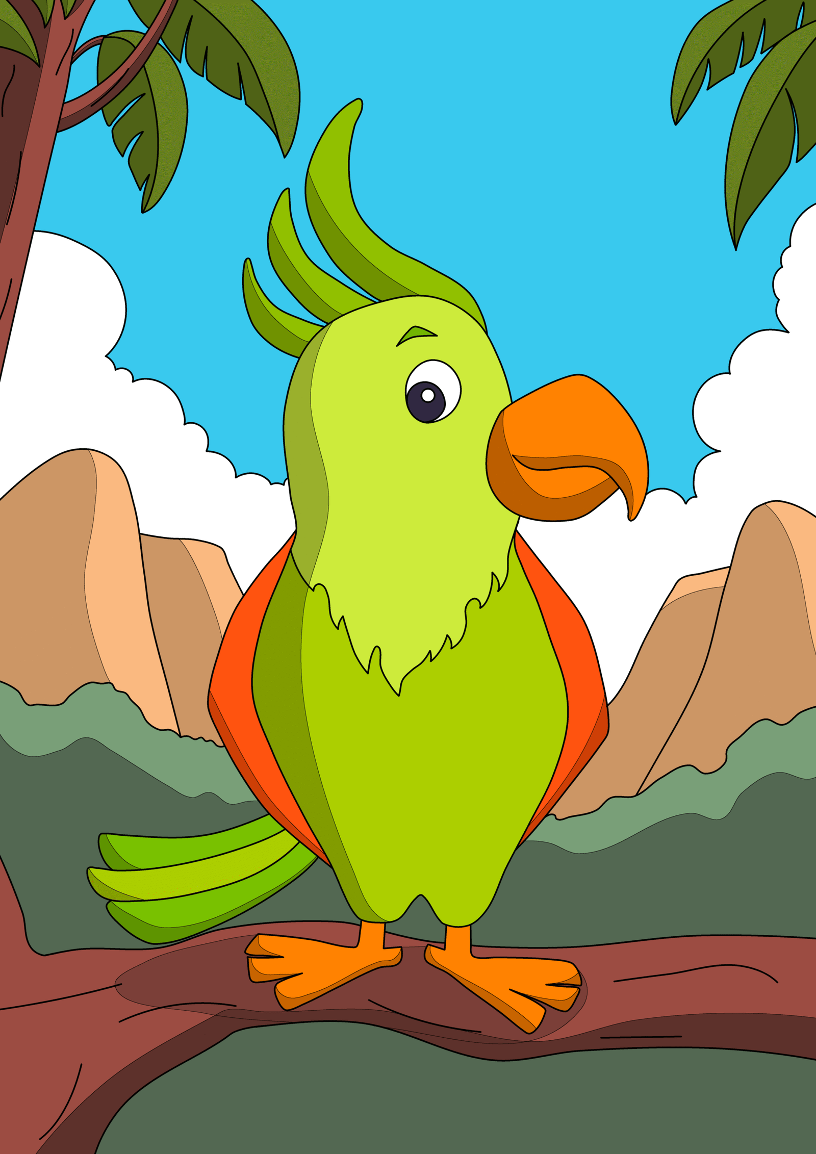 Polly the Parrot and the Missing Melody