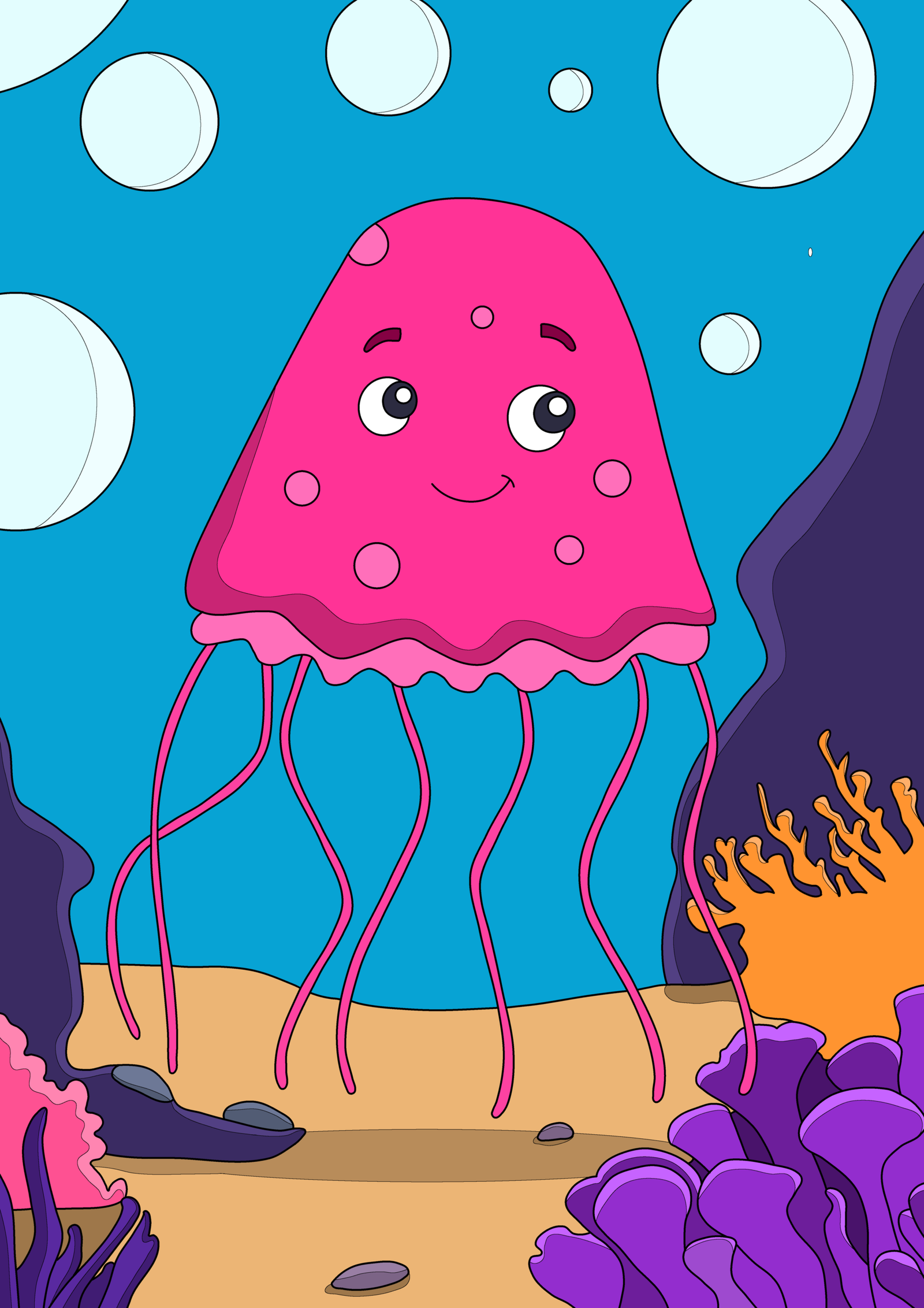 Jilly the Jellyfish and the Bright Light