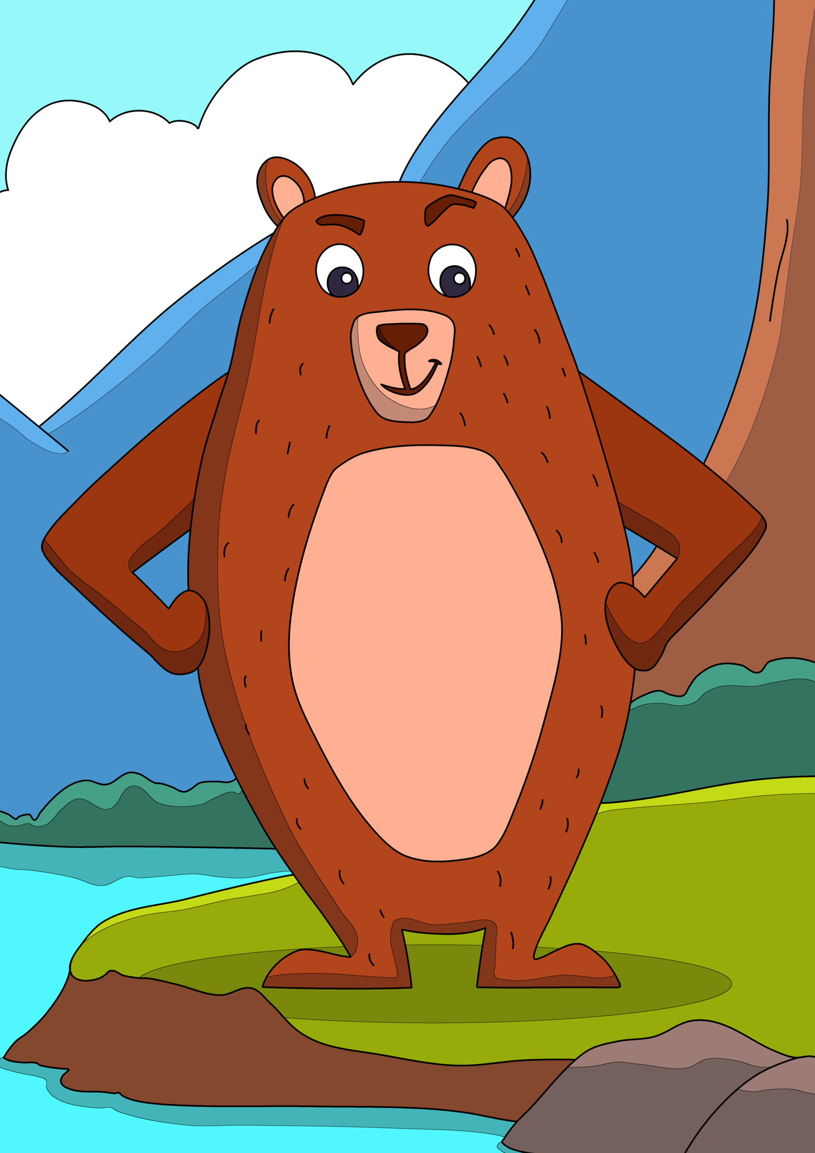 Barney the Bear and the Brave Stand