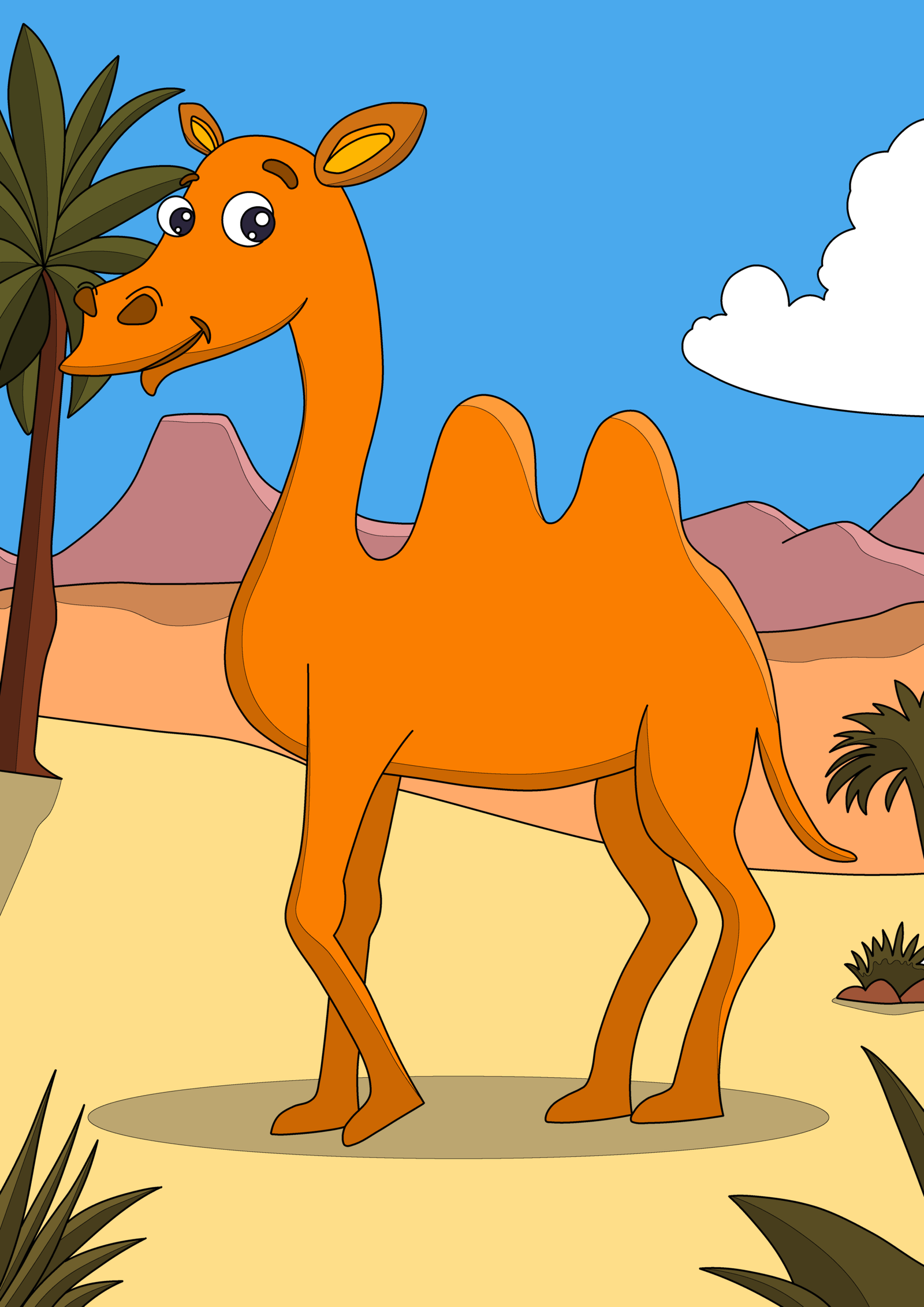 Clyde the Camel and the Helping Humps