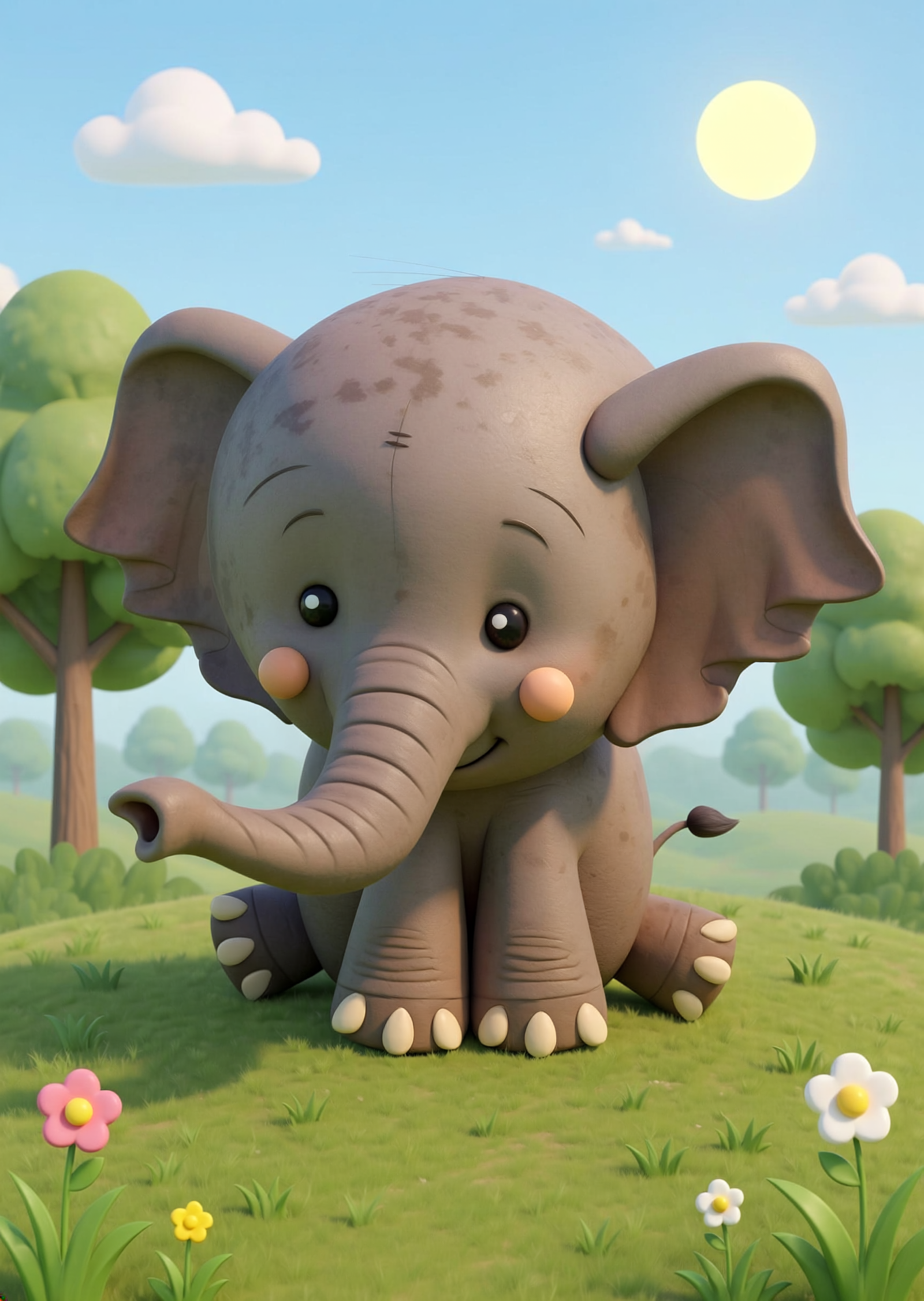 Ellie the Friendly Elephant New Coloring Book Coming Soon…