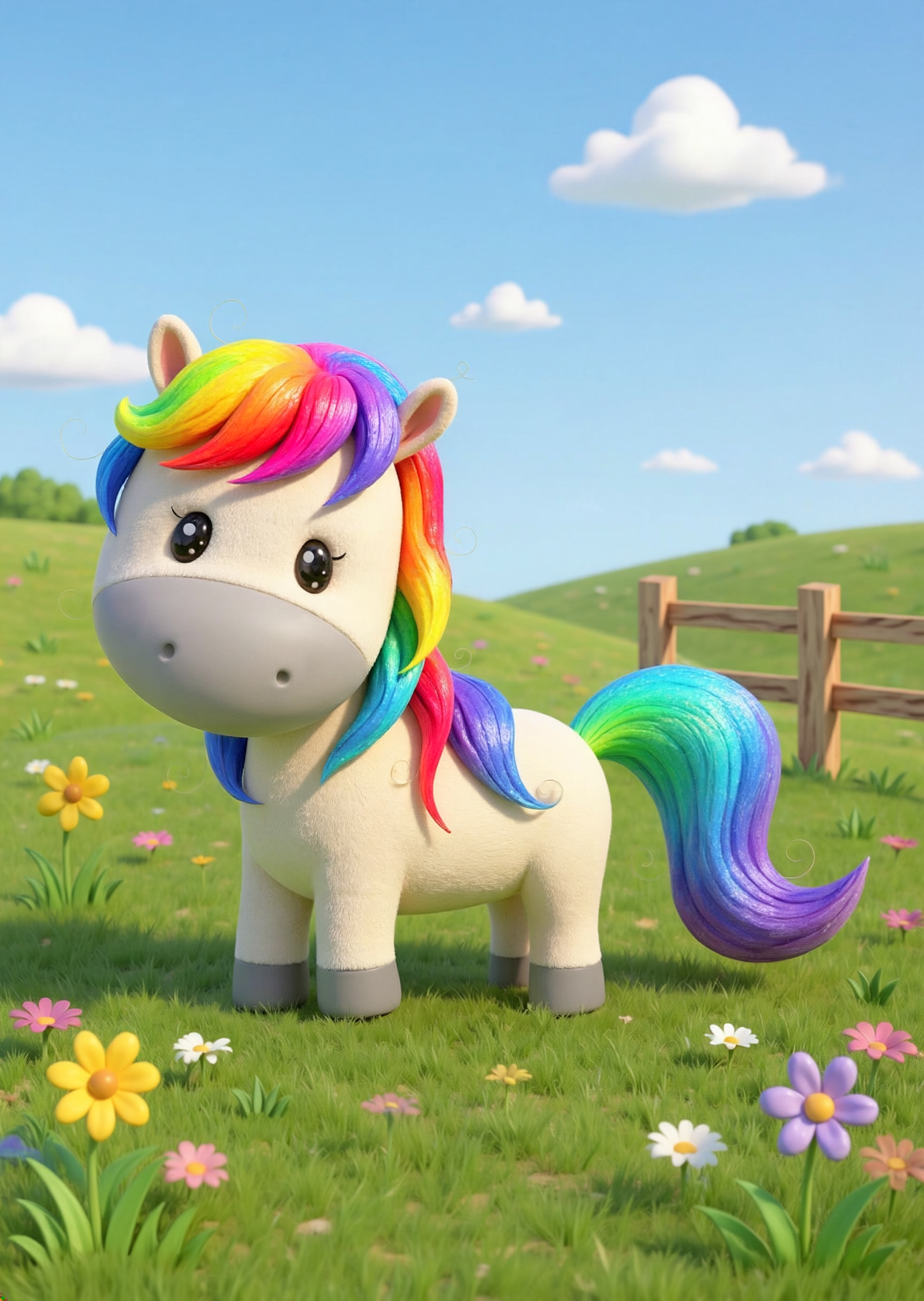 Luna the Rainbow Pony New Coloring Book Coming Soon…