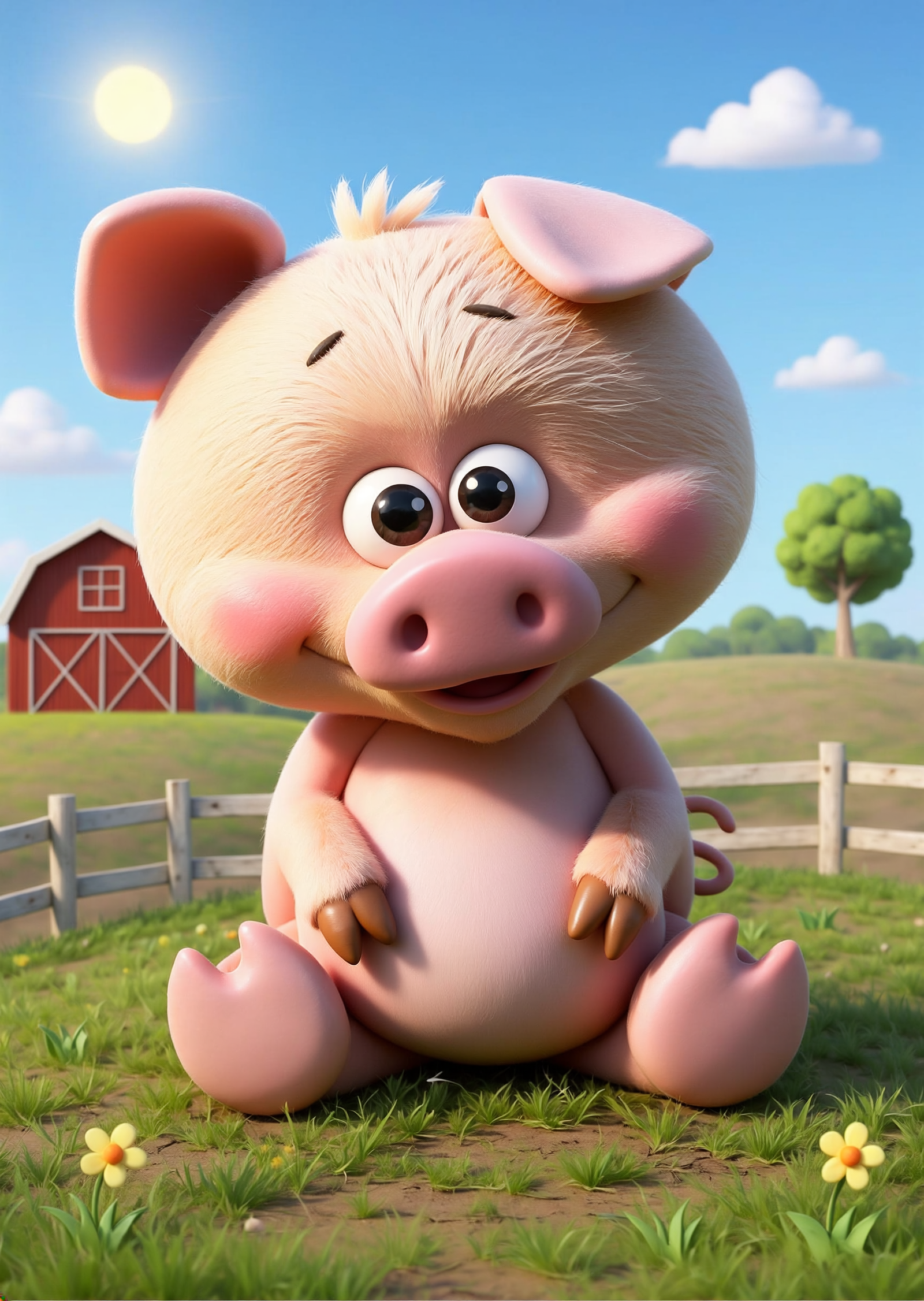 Poppy the Happy Pig New Coloring Book Coming Soon…